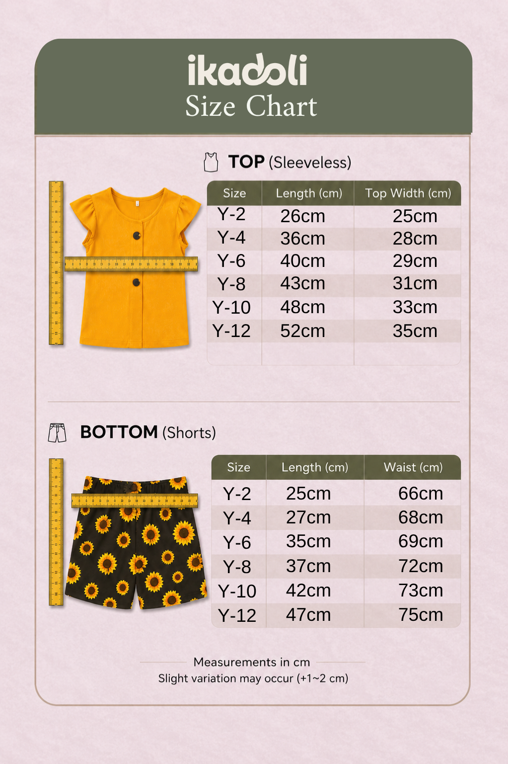 Sunflower 4-Piece set
