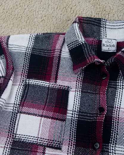 Black and white shirt