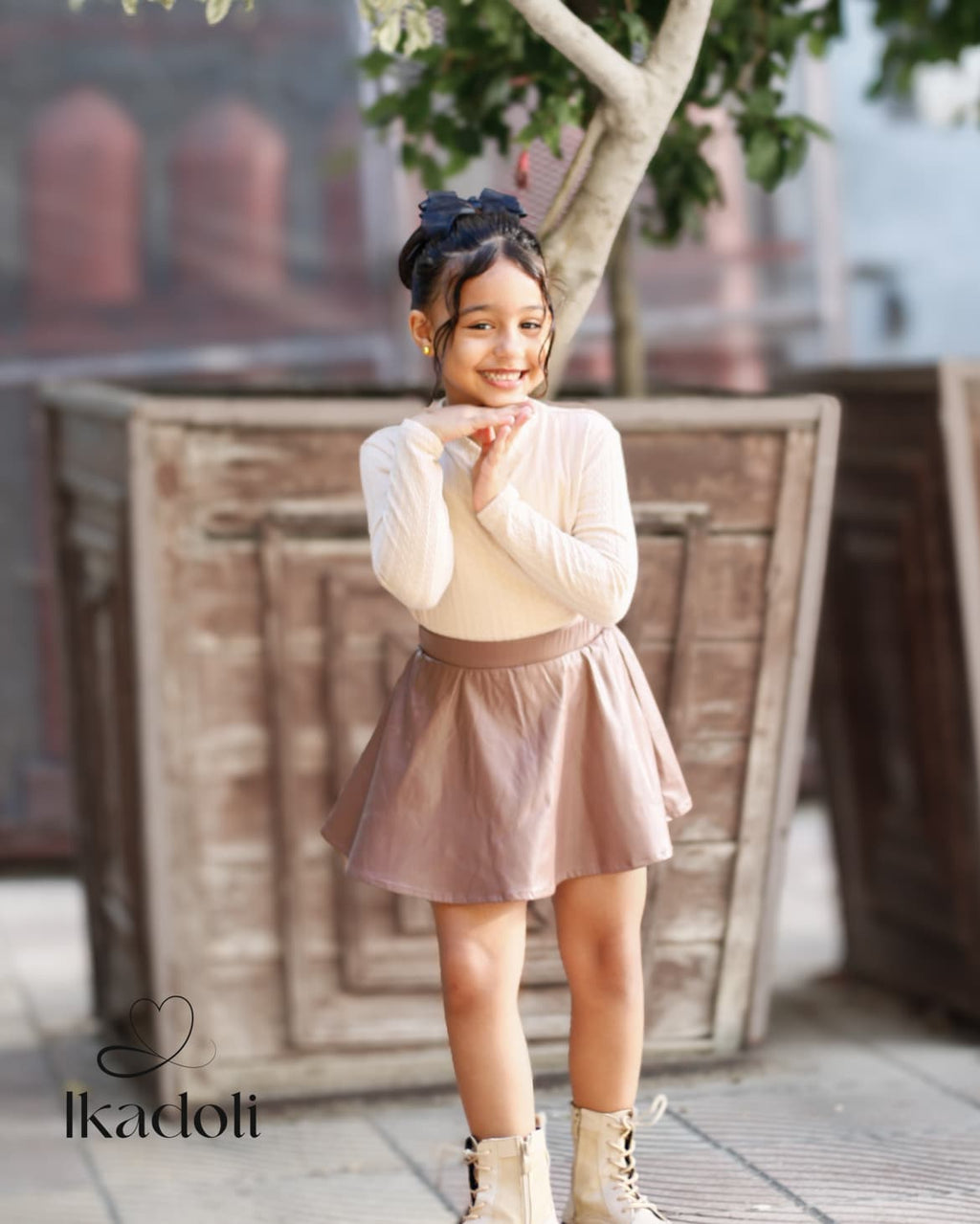 Skirt with top