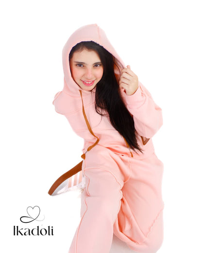 Wave set – salmon rose