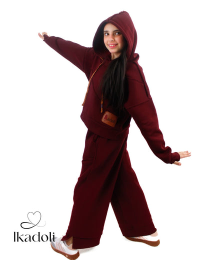 Wave set – Burgundy