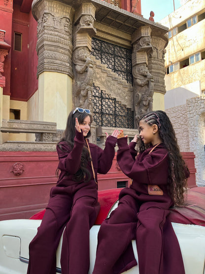 Wave set – Burgundy