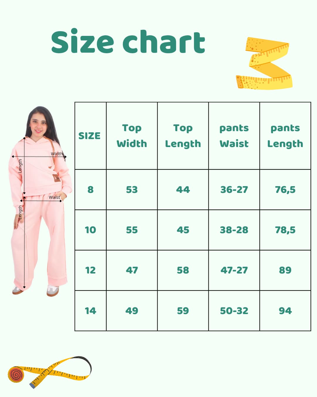 Wave set – salmon rose