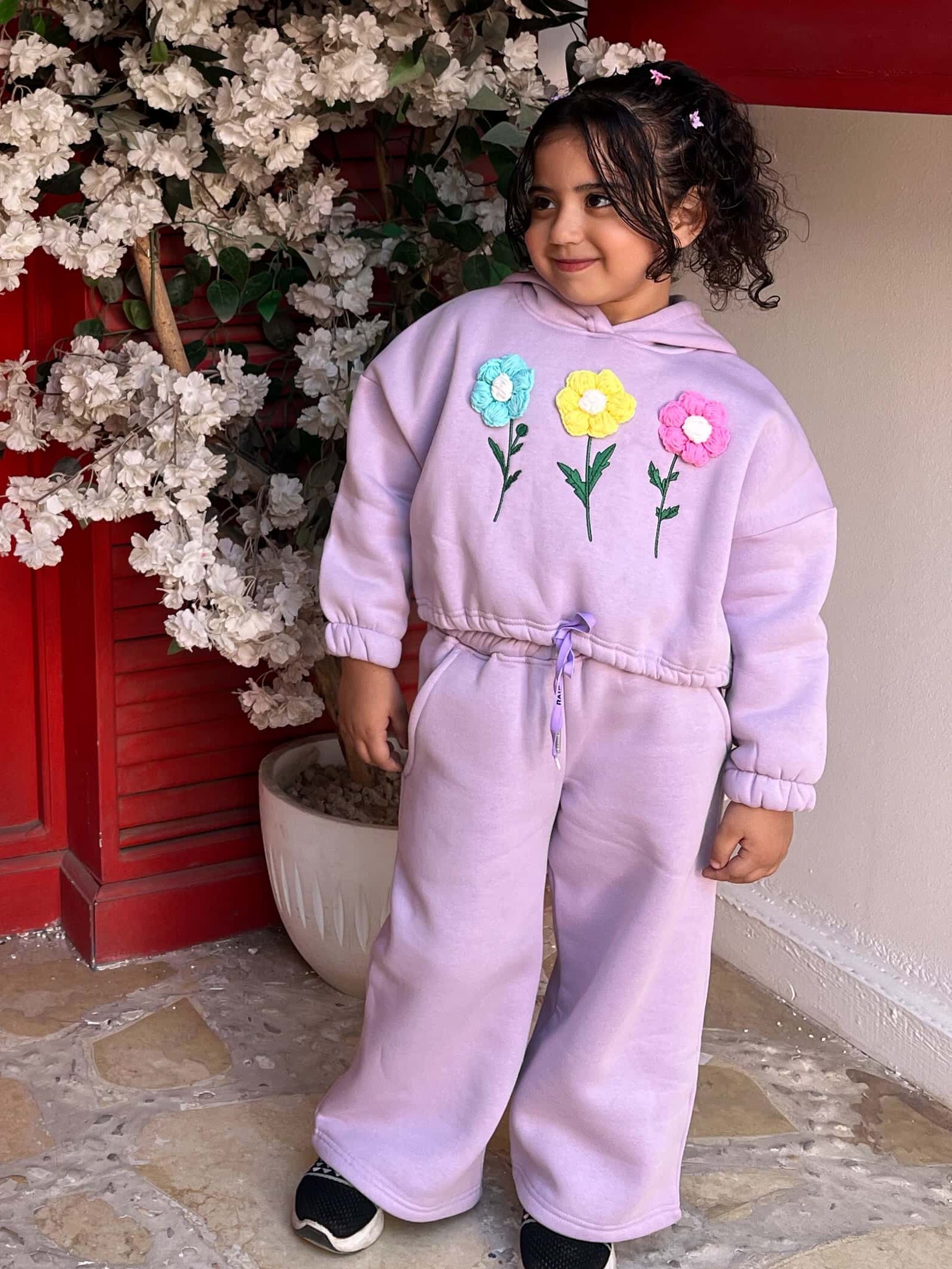 Bloomy lavender set