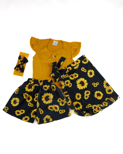 Sunflower 4-Piece set